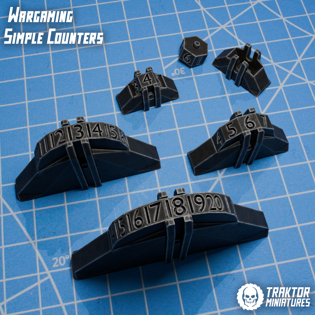 Wargaming Simple Counters